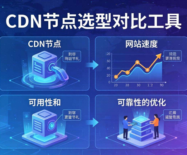 域名移动屏蔽后：CDN节点选型对比工具怎么做？