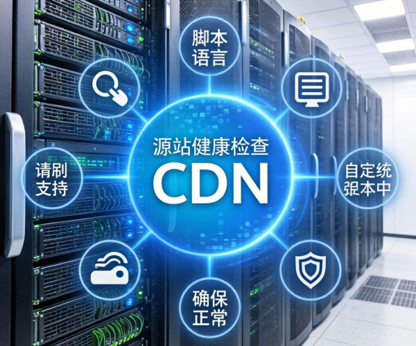 移动屏蔽CDN源站健康检查能否支持自定义脚本语言
