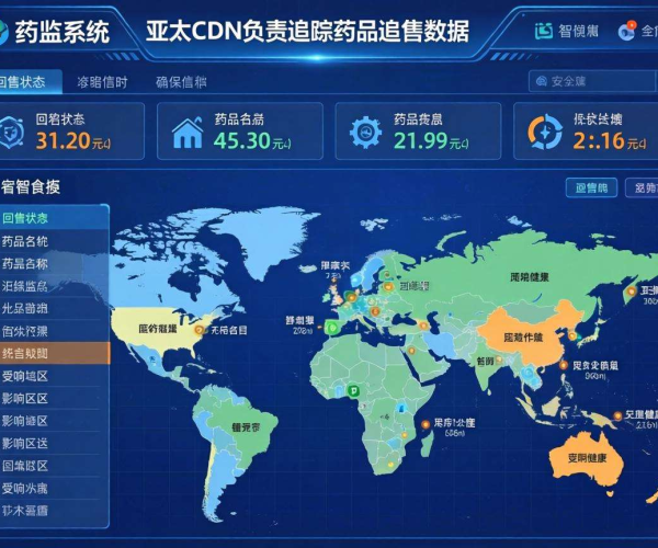 亚太CDN助力智慧药监：药品召回数据追踪的高效解决方案