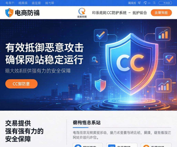 电商网站CC防护策略：保障业务稳定，抵御恶意攻击
