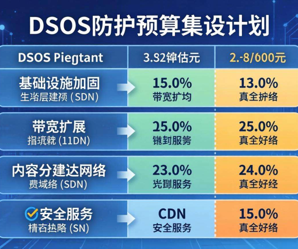 DDoS防护费用几何？这份预算参考让你心中有数