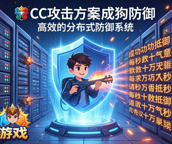 游戏行业防CC攻击方案揭秘：经典游戏案例深度分享