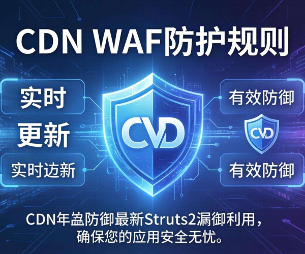 CDN WAF防护规则能否抵御最新Struts2漏洞利用？