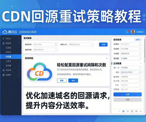 腾讯云CDN回源重试策略配置教程