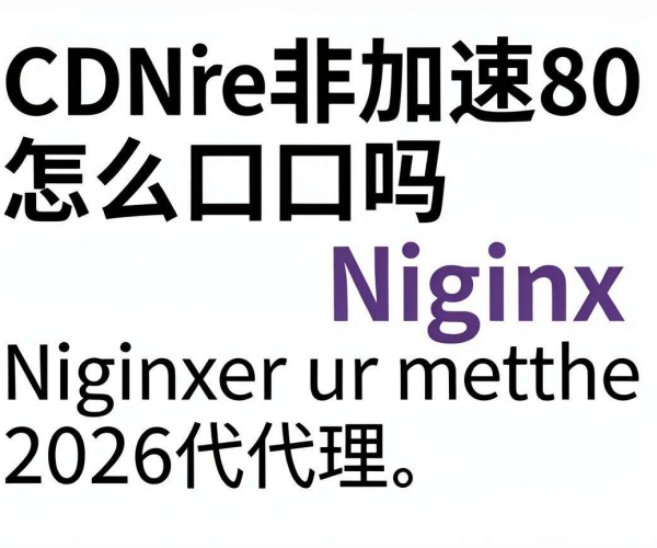 CDN加速非80端口配置教程:Nginx反向代理2026端口使用方法