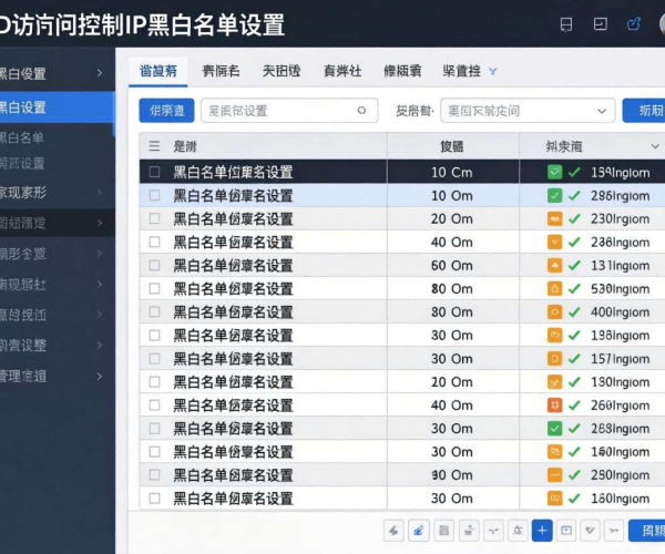 CDN访问控制：IP黑白名单设置要点与实用策略