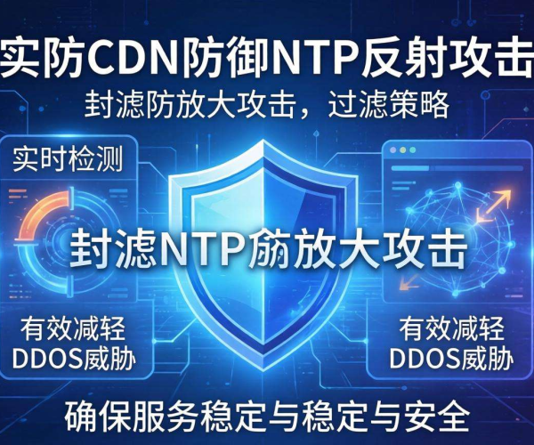 高防CDN防御NTP反射攻击的过滤策略解析