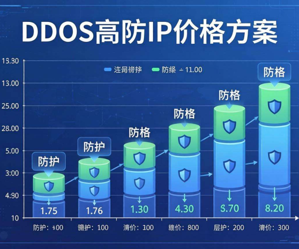 DDoS高防IP价格大揭秘：不同规格与防护能力下的费用差异