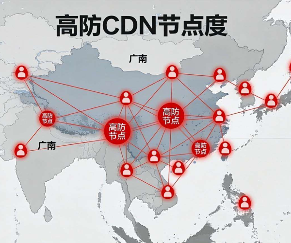 高防CDN节点布局华中华南，为网络安全与速度保驾护航