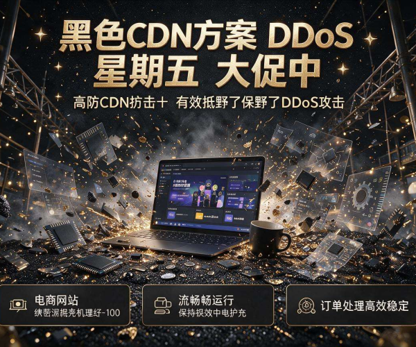电商高防CDN大促方案：超值优惠，全方位保障电商业务稳定运行