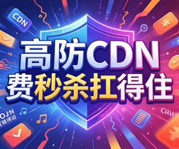 电商高防CDN大促来临 关键系统“盾牌”能否扛下秒杀洪峰？