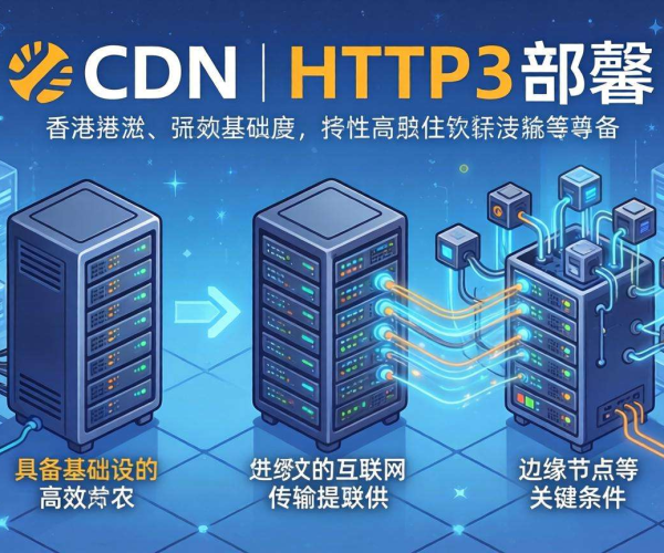 香港CDN的HTTP/3部署所需条件