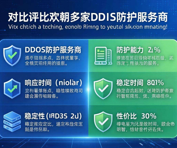 DDoS防护服务商对比评测干货PDF免费下载，速来获取！