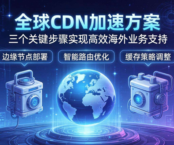 海外业务CDN加速方案设计：精准规划、高效部署、优化评估