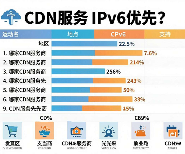亚太地区CDN服务商大比拼：谁家在IPv6优先支持上更胜一筹