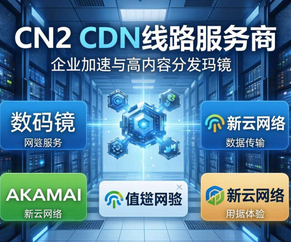 香港CN2 CDN线路服务商大盘点