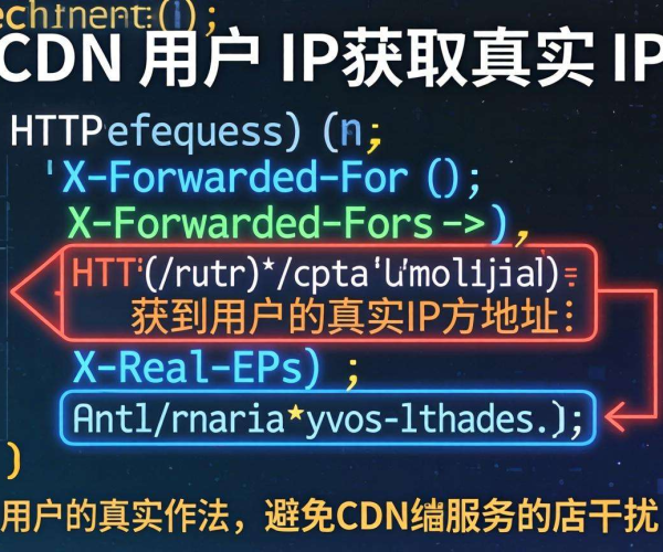 CDN用户IP获取真实IP方法代码解析与示例