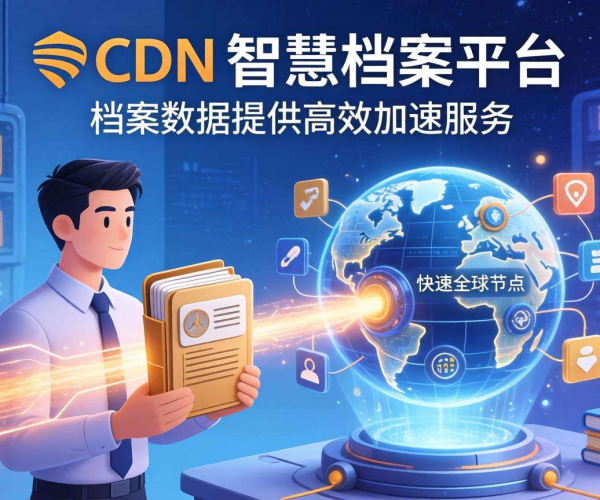 亚太CDN助力智慧档案，实现档案数据高效加速
