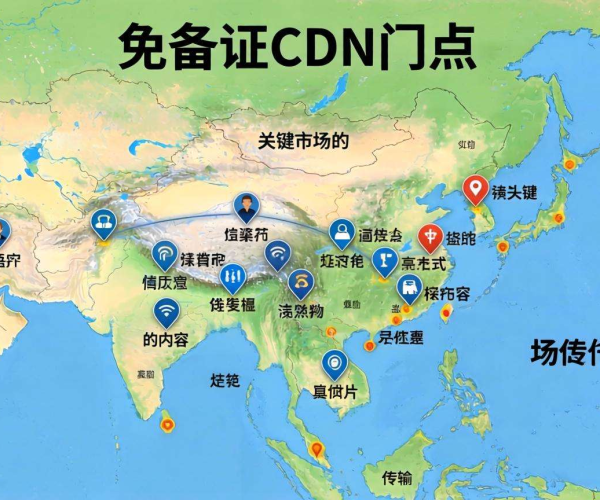 亚太地区免备案CDN节点分布图：揭示网络加速的关键布局