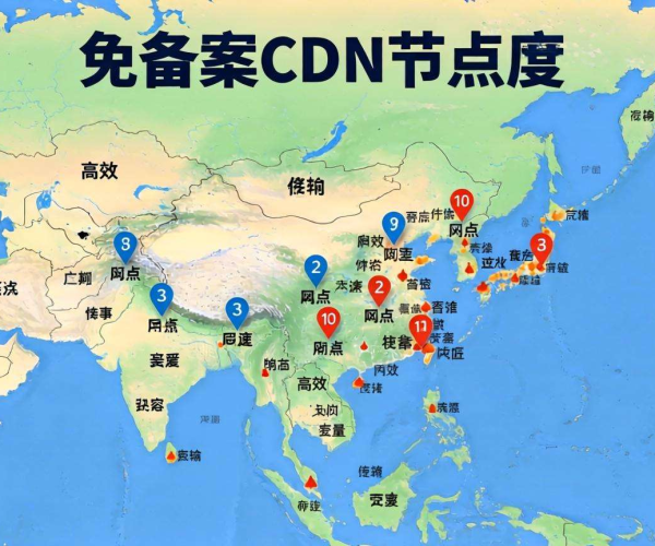 亚太地区免备案CDN节点实现全覆盖，助力网络加速与稳定发展