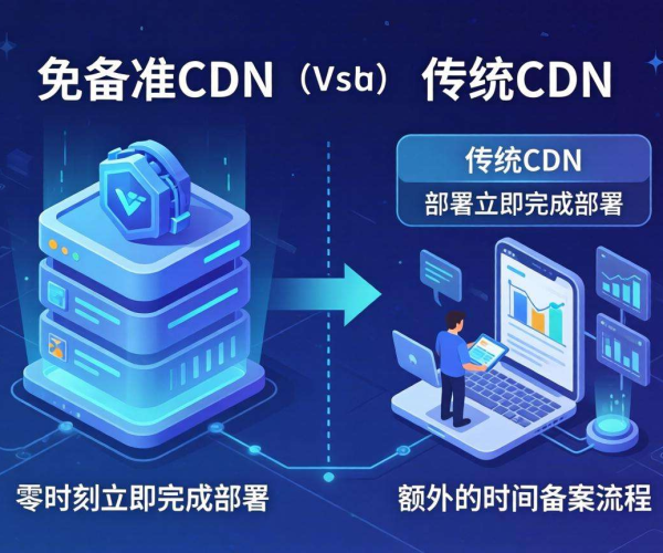 免备案CDN与普通CDN大对比,差异究竟在哪?