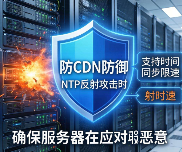 高防CDN防御NTP反射攻击：是否支持时间同步限速探讨