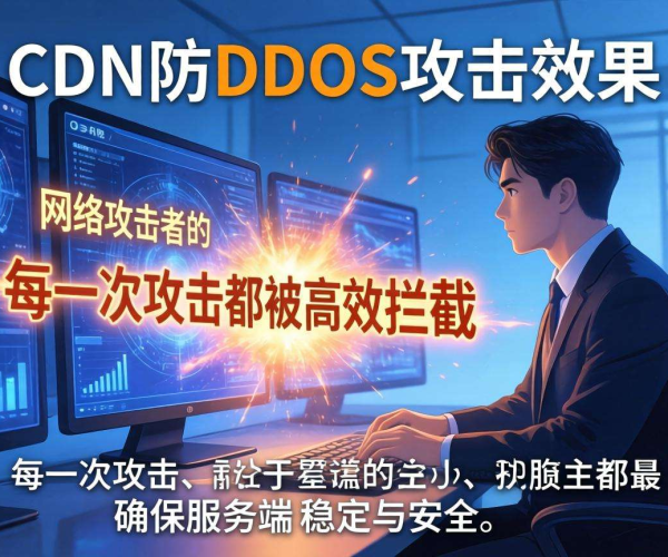 CDN防DDoS效果究竟如何？深度剖析其真实防护力
