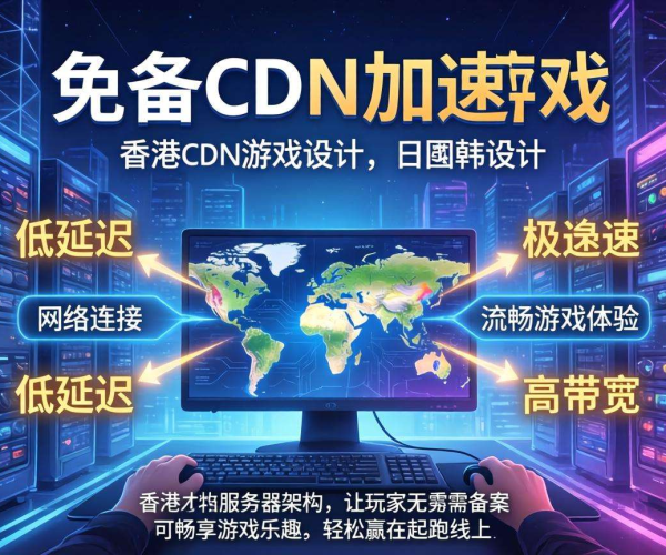香港免备案CDN助力，畅享日韩游戏超低延迟加速体验