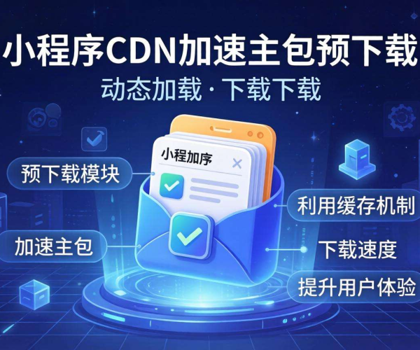 小程序CDN加速：主包预下载优化体验与性能的秘诀