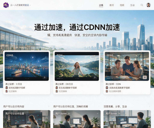 免备案CDN加速媒体内容 打造高速稳定的全球访问体验