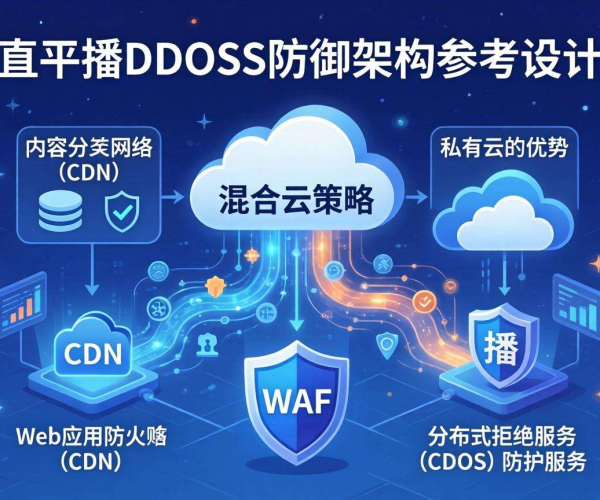 直播平台DDoS防御架构参考设计：保障稳定直播的关键方案