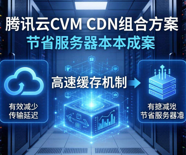 腾讯云CVM+CDN搭配：助你以CDN配合云服务器实现省钱大计