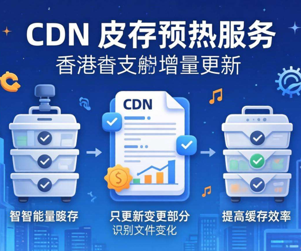 香港CDN的缓存预热能否支持增量更新？