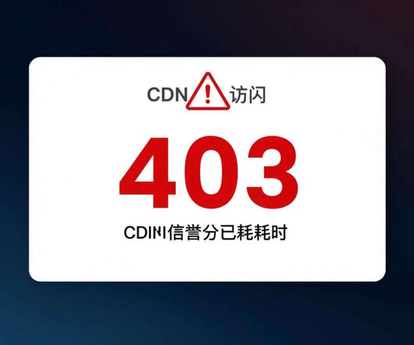 CDN 403禁止访问：解析IP信誉分背后的安全隐患与应对策略