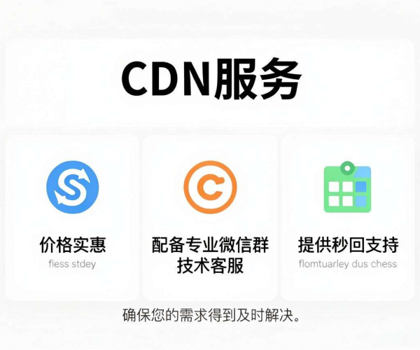 国内超便宜CDN大盘点！微信群技术客服还能秒回