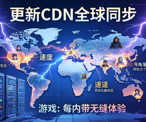 游戏更新实现CDN全球同步，畅享无界流畅游戏体验