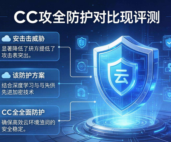2026年CC攻击防护哪家强？全方位对比评测报告来袭