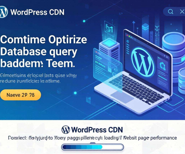 WordPress CDN插件:哪个能同时实现数据库查询优化?