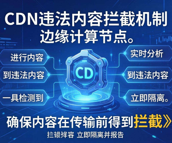 CDN违法内容拦截机制原理：从规则设定到实时阻断的深度剖析
