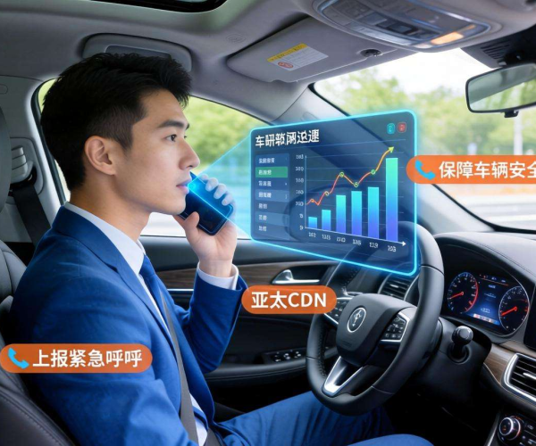 亚太CDN在车联网中的紧急呼叫数据上报