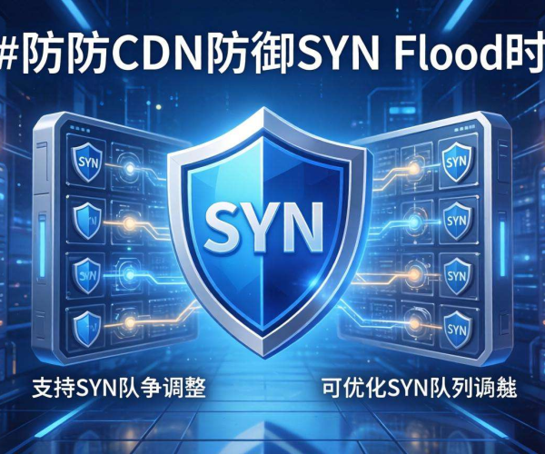 高防CDN防御SYN Flood：是否支持SYN队列调整解析