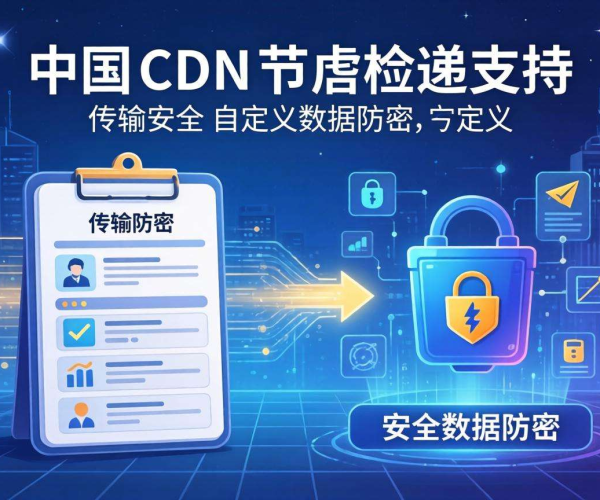 国内CDN日志投递：是否支持自定义数据加密解析