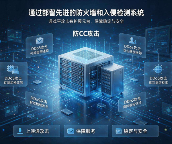 游戏平台如何有效防御CC攻击，保障玩家畅玩体验