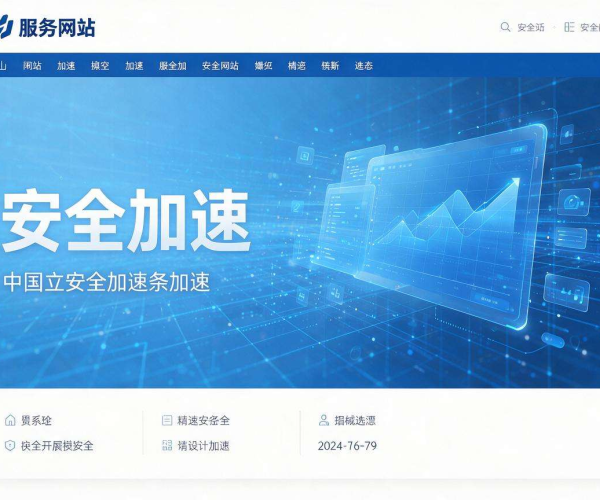 政务网站安全加速 筑牢安全屏障护航政务服务高效运行