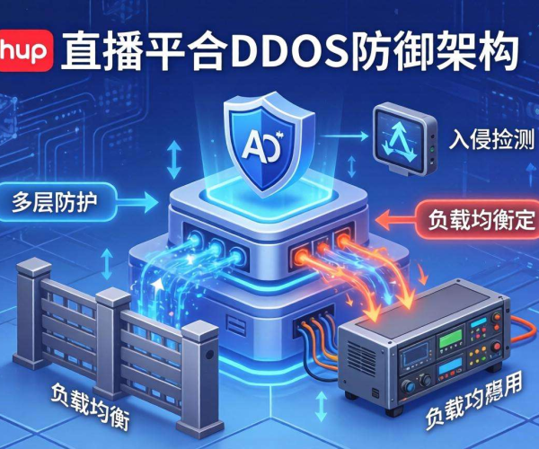 直播平台DDoS防御架构：保障稳定直播的关键防线