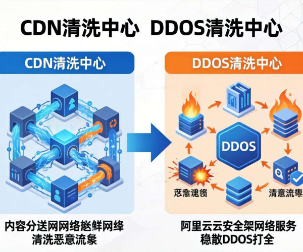 CDN与DDoS清洗中心关系图揭秘：阿里云安全2026展望