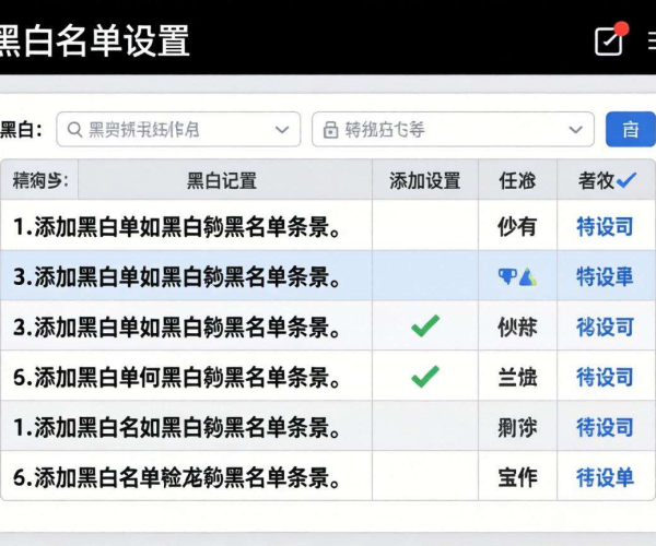 CC防护策略黑白名单设置方法步骤截图（2026简书版）