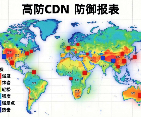 香港高防CDN的防御报表是否支持热力图