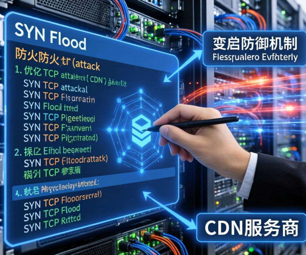 SYN Flood攻击下CDN防御配置参数设置策略