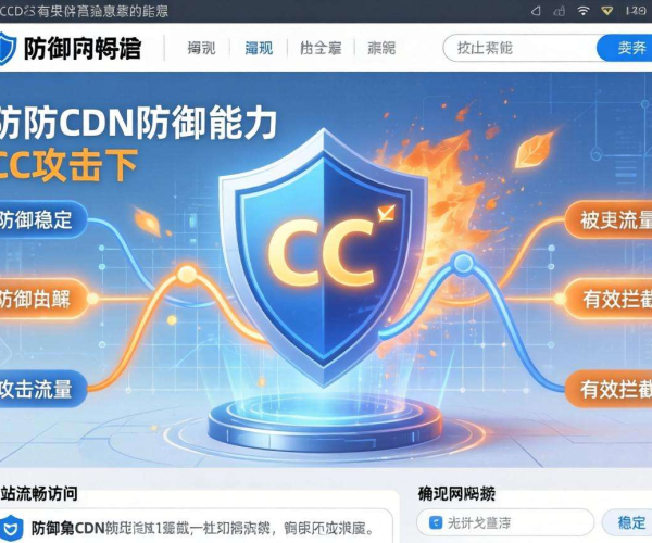 高防CDN防CC效果实测数据大揭秘，展现真实防护实力